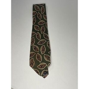 Robert Talbott Best‎ of Class for Nordstrom Silk Tie Olive Green Paisley Pattern